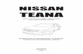 3656 Nissan Teana с 2008 - AutodataNISSAN TEANA Модели J32 выпуска с 2008 г. с бензиновыми двигателями VQ25DE, VQ35DE Новосибирск
