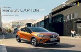 Nieuwe Renault CAPTUR...Belangrijkste standaarduitrusting nieuwe CAPTUR 1 De werking van de bluetoothondersteuning kan verschillen, afhankelijk van het type en merk telefoon dat u