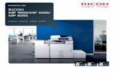 Ricoh MP 4055 Brochure Hi-Res - Sistemas Operativossistemas-operativos.com.ar/folletos/MP4055.pdf · 2020-01-08 · Elija el RICOH MP 4055/MP 5055/MP 6055 para imprimir, ... bandejas