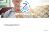 Presentatie Domus Medica, 6 oktober 2018 Kim Van Asch ... M... · Presentatie Domus Medica, 6 oktober 2018 Kim Van Asch, dagelijks bestuurder Z-plus