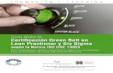 Curso Online de Certi cación Green Belt en Lean Practioner ... · Belt en Six Sigma y Lean Practioner con reconocimiento internacional. 1.1. Introducción al curso: 1.1.1. Objetivos