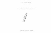 KLARINETTENNACHT - Boulez Saal · Pierre Boulez (1925Ð2016) Domaines (1968/69) f r Klarinette solo Shirley Brill Igor Strawinsky Elegy for J.F.K. (1964) f r Mezzosopran und drei