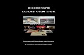 LOUIS VAN DIJK · 2019-11-27 · 1964 Bluesette / The Louis van Dyke Trio A. Bluesette B. Blues for Robin-Mark Louis van Dijk (p), Jacques Schols (b), John Engels (d) [Twee tracks