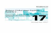 Robeco Global Stars Equities Fund N.V.– Intrinsieke waarde 1,2 12,0 6,3 7,8 17,6 20,3 12,7 MSCI World Index 3 7,5 10,7 10,4 20,1 21,9 14,0 Dividend in euro’s 4 0,80 1,00 1,20 8