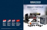 PRODUCT PORTFOLIO - SODA VISION · Bayan Baru, Pulau Pinang, Malaysia T: (+604) 240 8389 sales@sodavision.com All product specifications and data are subject to change without notice