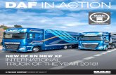 DAF IN ACTION · DAF in Action is een uitgave van DAF Trucks N.V. Eindredactie: Corporate Communicatie DAF Trucks. Postbus 90065, 5600 PT Eindhoven, Nederland Concept & realisatie: