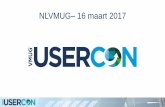 NLVMUG 16 maart 2017...NL VMUG UserCon – March 19 2015 Author Willem van Vugt Created Date 4/3/2017 11:54:41 AM ...