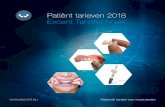 Patiënt tarieven 2018 Excent Tandtechniek€¦ · indicaties waar een frameprothese de beste oplossing is, bijvoorbeeld als u nog eigen tanden en kiezen hebt. Bij een frameprothese