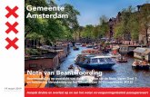 Nota van Beantwoording - Amsterdam · 2019-06-26 · beleids- en tekstuele wijzigingen in de Nota Varen Deel 1. Hoofdstuk 3 tot en met 10 geven per hoofdstuk en per maatregel een