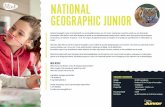 NATIONAL GEOGRAPHIC JUNIOR - Blink.nl 2016-NGJ_0.pdf · National Geographic Junior is hét tijdschrift voor avontuurlijke kinderen van 10-14 jaar. Vanaf groep 6 wordt de wereld voor