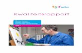 Kwaliteitsrapport 2017 - SDW · ICT/Servicedesk zijn de vraagstukken gericht op het bieden van optimale ruimte en service voor de ... andere zorgorganisaties en het onderwijs. ...