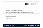 introductie telecomrecht - · PDF file 2012-09-20 · introductie telecomrecht het hoe en waarom van de telecomwetgeving Gerrit-Jan Zwenne 6 juli 2009. 2 ... watbetekentditvoorhet