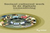 Sociaal-cultureel werk in de digitale samenleving communities en netwerken, voor informeel leren, voor nieuwe vormen van sociale actie en burgerparticipatie, voor digitale cultuurcreatie.