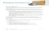Privacy Verklaring - Schoonmaakbedrijf Aalberssmb-aalbers.nl/Privacy-verklaring-Schoonmaakbedrijf-A... · 2018-05-29 · Hoe lang de gegevens bewaard worden ... Met deze partijen