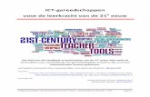 ICT-gereedschappen voor de leerkracht van de 21e …esocialwork.wdfiles.com/local--files/informatie/ICT...ICT‐gereedschappen voor de leerkracht van de 21e eeuw – Leendert‐Jan