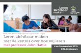 Leren zichtbaar maken met de kennis over hoe wij lerenfiles.m11.mailplus.nl/user31100293/4188/LZM... · 2015-06-22 · Leren zichtbaar maken met de kennis over hoe wij leren Programma