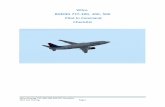 Wilco BOEING 737-300, 400, 500 Pilot In Command Checklist checklist.pdf · Gear panel 4.1 Landing Gear hendel Naar beneden 4.2 3 groene lichten van de gear Bevestigd aan 4.3 Flap
