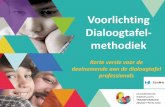 Korte versie voor de deelnemende aan de dialoogtafel ...€¦ · rondom en met de jeugdige en gezin te verbeteren Doelen: (1) Kwaliteitsverbetering door inzichtelijk maken van: Uitkomsten