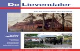 De Lievendalerlievendaal.info/wp-content/uploads/2017/04/Lievendaler40.pdf · 2017-04-01 · de Kerstbrunch. Dat deze brunch grote belangstelling heeft blijkt wel. Binnen vier weken