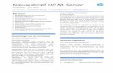 Nieuwsbrief HP NL Senior · hypotheekkorting alleen mag verstrekken via een werkgeversarrangement aan medewerkers en (ex)medewerkers die pensioeninkomen van HP ontvangen. Antoinette