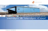 HR-balansventilatie units Verdyn & Verdyn Cool · 2017-06-16 · dyn met haar slimme regeling en energiezuinige ventilatoren voorzien van EC-technologie, is zuinig in gebruik en draagt