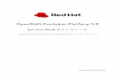 OpenShift Container Platform 3 - Red Hat Customer …...できます。コントロールプレーンの機能を使用してサービスメッシュを設定し、管理します。Red