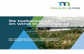 De toekomst van zon en wind in Meierijstad€¦ · heeft het gebruik van zonnepanelen op dak of grond de voorkeur. Een windturbine bij een (agrarisch) bedrijf voor eigen gebruik is