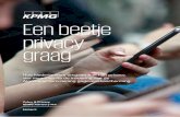 Een beetje privacy graag - KPMG International · met persoons-gegevens. 53% vindt het gemak van slimme apparaten minder belangrijk dan de privacyrisico's die ermee gemoeid zijn. 07