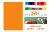 2 ABC-tje obsSprinkels 2017-2018 2020-05-05¢  ABC-tje obsSprinkels 2017-2018 5 Beste ouders, verzorgers,