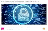 Cybersecurity awareness en skills in Nederland · inneemt en ook het aantal sociale media kanalen en daarmee de complexiteit toeneemt, is de afwezigheid van het bewustzijn bij deze