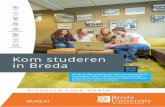 Kom studeren in Breda - Reach Communications BV...Leisure & Events > Sinds 1966, voorheen bekend als NHTV Breda > Niet-particuliere hoger onderwijsinstelling > Engelstalig en Nederlandstalig