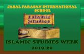 ISLAMIC STUDIES WEEK 2019-20 - jfarasanschool.net...maahi . d. patel khushi .t. patel adya green 2 nd position noor ahmed afsheen fatima tatehir fatima minnatarek minal ibrahim noor