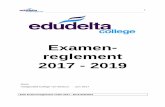 Examen- reglement 2017 - 2019 - OZHW groen · EDU Examenreglement vmbo 2017 - 2019 definitief 5 Inspectie : De onderwijsinspectie, bedoeld in artikel 113 of 114 van de wet op het
