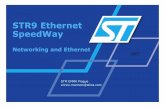 STR9 Ethernet SpeedWay - emcu · STR9 Ethernet SpeedWay 2007 5 Enrico Marinoni Physical Layer Physical Data link Network Transport Session Presentation Application Media Œconnectors,