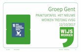 Groep Gent - Diverscity · 2019-05-20 · WERKEN TREFDAG VVSG 12/10/2017. Juni 2017 WIJS WERKEN Stad Gent - OCMW Gent 2 INHOUD WIJS WERKEN is ... PowerPoint-presentatie Author: …