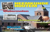 HEEMKUNDE HOUTEM · fotoboeken in eigen beheer uitgeven over Houtem met zijn deel- en randge-meenten. Een rondleiding in zijn huis liet mij ook toe zijn uitgebreid mooi geklasseerd