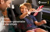 Nieuwe generatie kinderzitjes - Renault€¦ · Net daarom werkt Renault samen met het merk kinderzitjes Cybex, om uw kleine schatten optimaal te beschermen. Innovatieve en superveilige