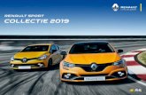 renault sport collectiE 2019 · Geleverd in Renault Sport-doos. 77 11 780 360 Schaalmodel Renault Sport R.S. 01 2015 – Schaal: 1/43 of 1/18. Model vervaardigd uit Zamak. Versie: