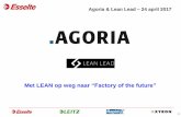 Met LEAN op weg naar “Factory of the future” · PDF file 2017-05-05 · 5 van Esselte naar ACCO EMEA 25 Country Offices 10 Manufacturing Units and 17 Logistic Centers Manufacturing