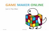 GAME MAKER ONLINEgamemaker.michelfiege.nl/files/powerpoint/les-3.pdfKansen 24-2-2011 Michel Fiege 14 •Vergelijk met het gooien van een dobbelsteen •Een dobbelsteen met 6 zijden: