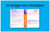 Je krijgt een stempas - Webnode · Burgerzaken, Arthur van SchendelstraaŸ5¶0 ytr\cNt en Dorpsplein 1 Vleuten Afzender: Gemeente Utrecht Retourneren indien onbezorgbaar: Postbus