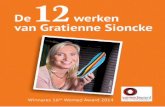 De 12 werken van Gratienne Sioncke - BORGinsole · • Presentatie over ondernemerschap voor de oudstudenten KU Leuven - AFC Leuven ... 8 en 9 mei in Kinepolis Antwerpen. Tijdens