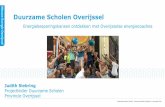 Duurzame Scholen Overijssel - Webdevelopment Zwolle- Scholen nemen maatregelen n.a.v. scans en/of nemen duurzaamheid op in hun IHP en MJOP - Verkenning van mogelijkheden pilot/proeftuin