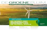 De groene pluimdegroenepluim.nl/wp-content/uploads/2017/11/BZW_DEPLUIM1...en beleidsmakers bouwen ze zo aan een groene, circulaire en sociale economie. Het perspectief van duurzame