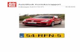 Kentekencheck Volkswagen Golf 2.0 TSI GTI · PDF file 2020-05-13 · Volkswagen Golf 2.0 TSI GTI 54-RFN-5 Volgnummer eigenaar 10 Parallel import ja Land van herkomst Duitsland WAM