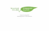 Projectverslag 2015 Stichting Kunst in de Heemtuin › wp-content › uploads › Verslag... · 2016-05-14 · 3 Opening Jeff Gardeniers, wethouder Kunst en Cultuur in Leiderdorp,