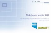 Multichannel Monitor 2010 - Twinkle · De helft van de Nederlanders met toegang tot het internet gebruikt het internet regelmatig tot vaak bij de aanschaf van producten en diensten.