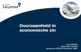 PowerPoint presentatie Lelystad Duurzaamheid in ...acrres.nl/wp-content/uploads/2016/12/Jop-Fackeldey... · PowerPoint presentatie Lelystad Duurzaamheid in economische zin Jop Fackeldey