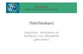 Wikiwerkers presentatie 19 nov 2016...2016/11/19  · • Auteurstools: ondersteuning van schrijvers en redacteuren. • Rechtenbeheer: auteursrechten, creative commons • Exploitatie: