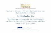 Urban Green Train Modules en Middelen (IO2) · Met steun van het Erasmus+ programma van de Europese Unie . 2 Dit werk is gelicenseerd onder de Creative Commons Naamsvermelding-NietCommercieel-GeenAfgeleideWerken